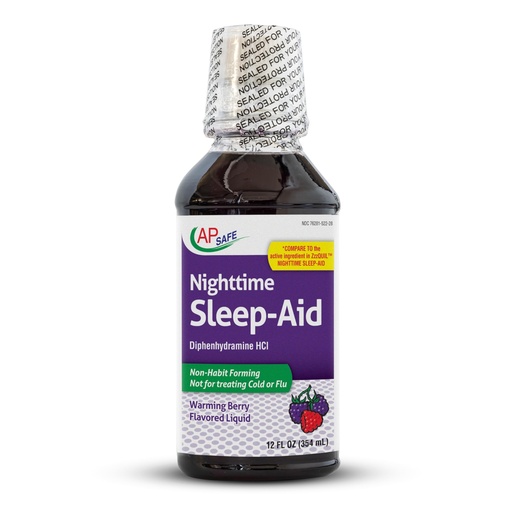 [BRSRAYYOCQPWCYA4] Nighttime Sleep-Aid Liquid for Adults, AP Safe