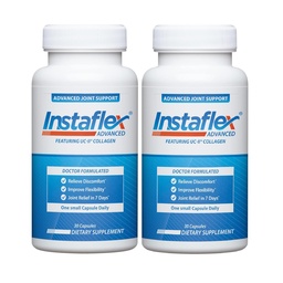 Instaflex Advanced Joint Support Nutritional Supplement Capsule with Doctor Formulated Joint Relief Supplement, Featuring UC-II Collagen & 5 Other Joint Discomfort Fighting Ingredients, 60 Ct