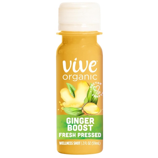 [BRSWYAYPCEHAEALK] Vive Organic Pure Boost Ginger Shot (2oz Bottle)
