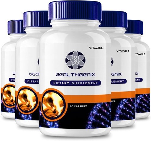 [BRSRAHYRAF6GECYY] WealthGenix Capsules, WealthGenix Support Supplement Pills - Maximum Strength, Wealth Genix Health & Wellness Capsules, WealthGenix All Natural Formula Pills, Wealth Genix Capsules Reviews (5 Pack)