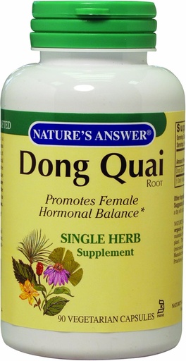 [BRSWIYQZAR7QK23Y] Nature's Answer Dong Quai Root, 90-Count