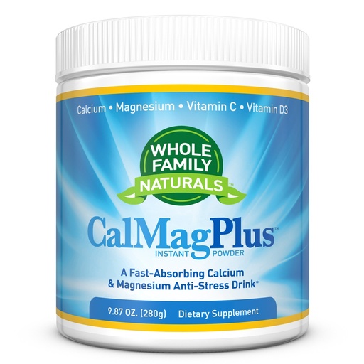[BRSWKHT7BUDQM232] Calcium Magnesium Powder Supplement - CalMag Plus with Vitamin C & D3 - Gluten Free, Non GMO - Natural Calm Cal Mag Drink - Cal-Mag for Muscles - Calm Sleep Magnesium Drink Powder - Calcium Supplement