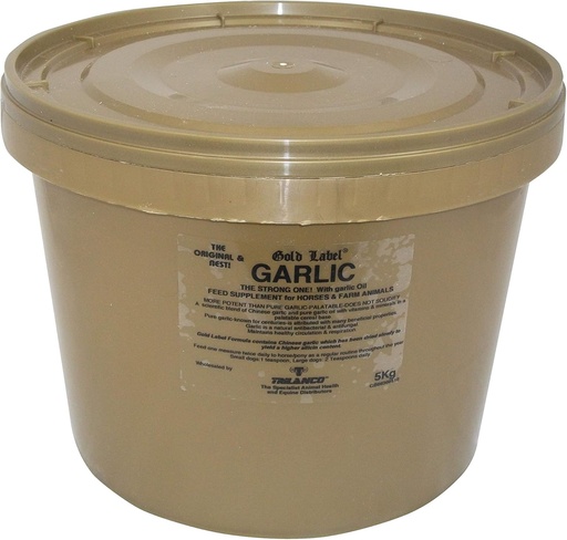[BRSWI2T5DIIBQAL4] Garlic Powder, Horse Supplement, Gold Label, Respiration, 5 KG
