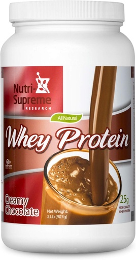 [BRSWK2YZBAIQYETC] Whey Protein Powder Dairy Colov Yisroel Creamy Chocolate -2Lbs.