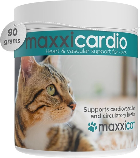 [BRSRAZQRCR4GE2YV] maxxipaws maxxicardio Heart & Cardiovascular Powder Supplement for Cats, 3.2oz