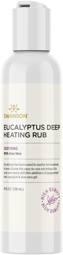 [BRSWGYL4PIMAO33Z] Swanson Eucalyptus DEEP Heating RUB 4 FL OZ