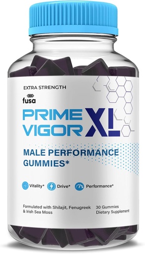[BRSRABIDDF7R6E32] Prime Vigor XL Gummies PrimeVigor XL Me Gummy Supplement, Prime Vigor Maximum Strength Advanced Shilajit Irish Sea Moss Fenugreek Gummies for Men Overall Energy & Vitality Support (1 Month Supply)