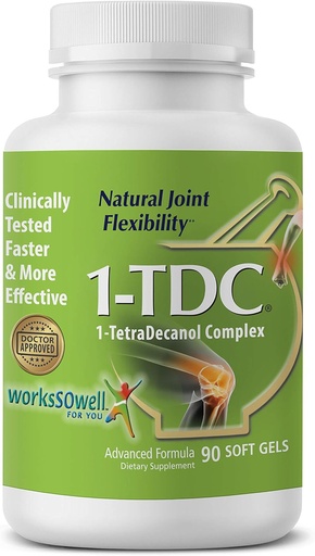 [BRSWI23QCV7AADI3] 1Tdc Joint & Muscle Health 90 Soft Gels Formulated To Provide Complete Body Relief Enhanced With 1Tetradecanol Complex To Promote Natural Joint Flexibility Safe & Effective
