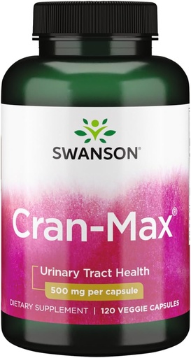 [BRSWIZQTOQHWOFLY] Swanson Cran-Max 500 Milligrams 120 Veg kapsulak