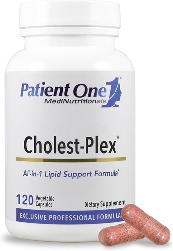 [BRSWGZY7DMNQOALU] Patient One Cholest- Plex Alag4; Suplemen untuk Mendukung Heart dan Vascular Healthy Litabolism *