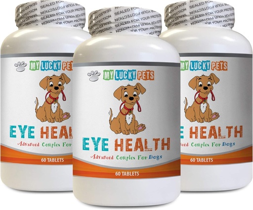 [BRSWGBD2PJ6WAD3F] Dog Immune Boost - Dog Eye Health - Advanced Formula - Benefits Vision - Immune Support - Vitamin d for Dogs - 3 Bottles (180 Treats)