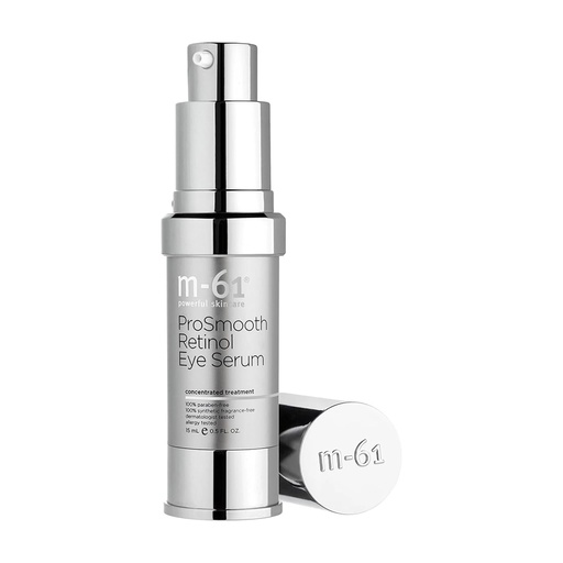 [BRSW2BIROV5AOFI7] m-61 ProSmooth Retinol Eye Serum | 0.1% Non-Irritating Retinol Eye Serum with Vitamin C, 0.5 Fl Oz