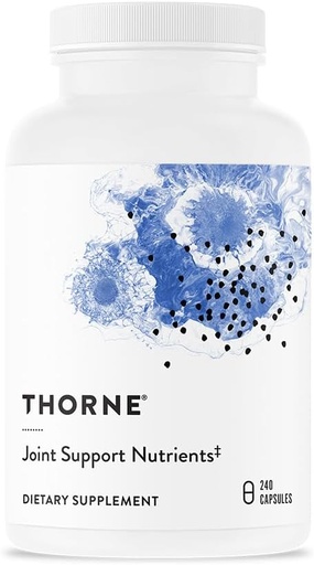 [BRSWG236BF4AOF3U] THORNE - Joint Support Nutrients - Glucosamine и MSM с Curcumin, Bromelain и Boswellia за съвместна поддръжка* - 240 капсули