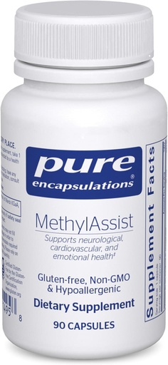 [BRSWIFYZCIDWIELG] Pure Encapsulations MetyyliAssist 90's - B-vitamiinikompleksi - Methylation Support* - Heart Health & Brain Health - non-GMO & Gluteeniton - 90 kapselia