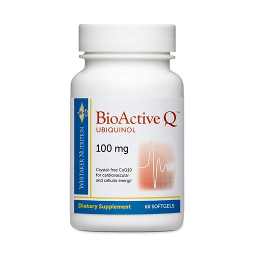 [BRSWKE35BIAAEFLO] Dr. Whitaker's Bioactive Q Ubiquinol 100 mg Delivers Clinically Validated, Highly Bioavailable CoQ10 (60 Day Supply)