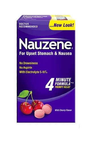 [BRSWIGT2CEEAYA3G] NAUZENE TABS CHEWABLE 40