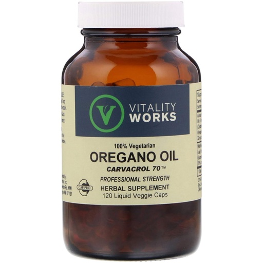 [BRSWIYTYOUIRMETU] Vegan Oregano Oil, 120 CT