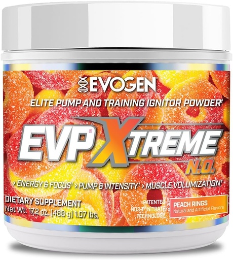 [BRSRAGQQCN7R4CIY] Evogen EVP Xtreme NO - Poudre de pré-entraînement pour les hommes et les femmes