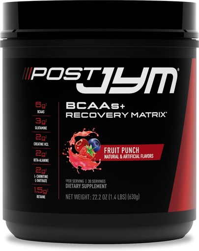 [BRSWGAYCCJ6BOALX] Post JYM Active Matrix - Post- Talkout amb BCAA's, Glatemina, Creatine HCL, Beta-Anine, i més aviat JYM suplementari Frick, 30 Servitings