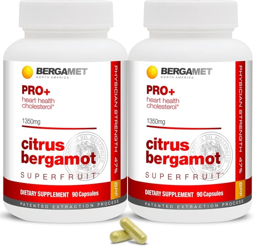 [BRSRMZD4BYAQYC3J] Citrus Bergamot SuperFruit PRO+ з екстрактом оливкового листу - 47% BPF - 80% Поліфеноли - 675mg per Serving - Worlds Strongest - Backed by Клінічні студії - Виготовлені в США - 180 кап