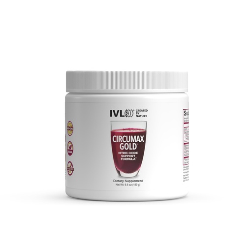 [BRSRMHAZOIJQ4G35] IVL - CircuMax Gold - Nitric Oxide Supplement Powder Boost - Organic Beets - Careflow Mango Powder and Nitro Rocket (6.70 oz - 30 Servings)