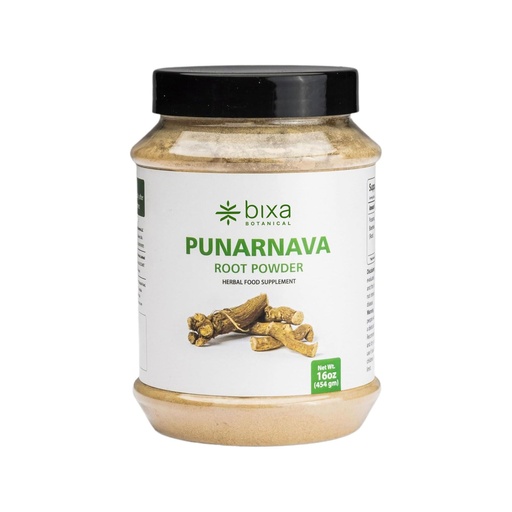 [BRSWKHDYOQBQ2DQZ] bixa BOTANICAL Punarnava Powder, Boerhavia Diffusa – Supports Kidney Detox and Liver Health – Steam Treated, Vegan, Non-GMO, 100% Pure Ayurvedic Herbal Supplement, 16 Oz