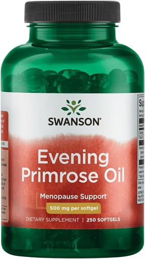 [BRSWIZYNCABBUYL6] Swanson Evening Primrose Oil (Omegatru) 500 Milligrams 250 Sgels