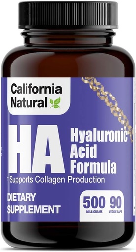 [BRSWIYQPCVYR6FT2] California Natural Hyaluronic Acid Formula Capsules, 90 Count