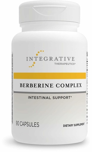 [BRSWIYIPBICBUE3G] Integrative Therapeutics Berberine Complex - Daily Digestive Health Support* - Proactive & Convenient Supplement for Gut Health* - Vegan, Gluten-Free & Dairy-Free - 90 Capsules (45 Servings)