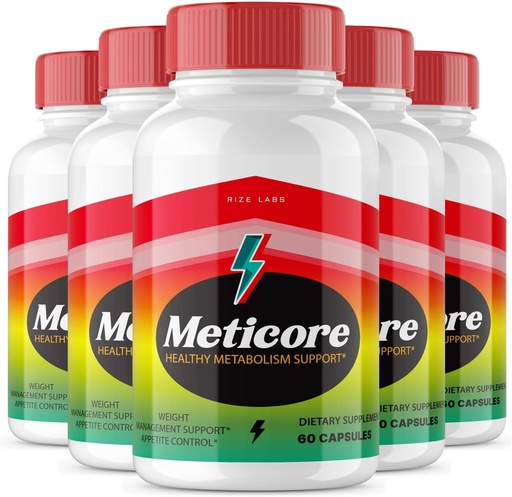 [BRSROGQ5AB7REEIY] rize labs - Meticore Weight Loss Supplement, Total Body Wellness Capsules, Used to Unlock The Path to a Healthier Living, for a Leaner Figure (300 Capsules)