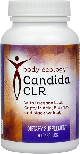[BRSRAAIFCQCBYHTH] Body Ecology Candida CLR | Healthy Microbiome Supplement | Restore Gut Health | 90 Count