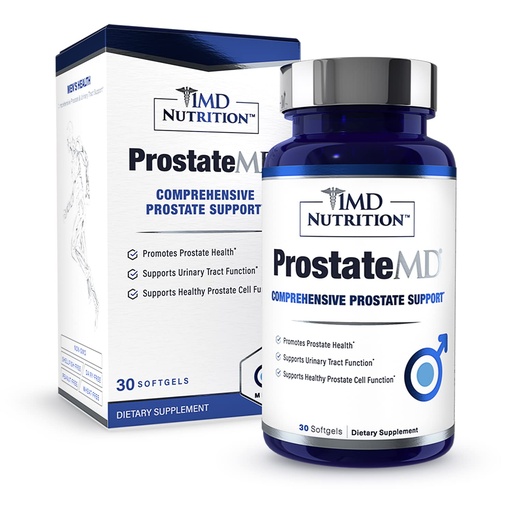 [BRSWYYA5BYPRGF34] 1MD Nutrition ProstateMD Saw Palmetto Prostate Support Supplement - Support for Urinary Tract and Frequent Bathroom Urges | 30 Day Supply