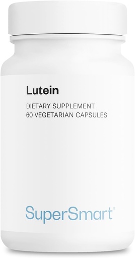 [BRSWIHQZBEMQOETA] Supersmart - Lutein 20mg per Day - Marigold Extract 25% - Eye Care Supplement - 100% Natural | Non-GMO & Gluten Free - 60 Vegetarian Capsules