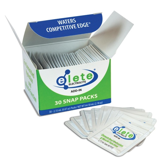 [BRSRA2YEBACREYDU] elete Electrolyte Add-in Hydration Drops Snap Packs | Sodium, Magnesium, Potassium & Trace Minerals | Zero Sugar, Unflavored Electrolytes | Easy Fold and Squeeze Packaging to Use | 30 Single Servings