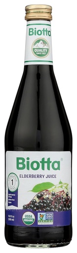 [BRSWIZYKA55B2CT4] Biotta Naturals Elderberry Juice, 16,9