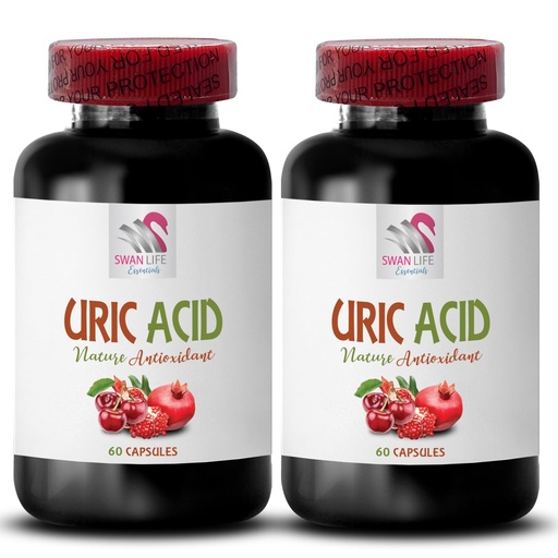 [BRSRA2YZBMJQGHIV] uric Acid Crystals Joints - URIC Acid - uric Acid Management, Supplements for uric Acid, Natural Ways to Lower uric Acid, Cranberry Extract, Cranberry Supplement for Men, Tart Cherry Extract 2Bot