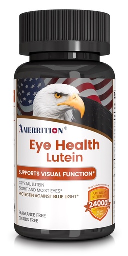 [BRSROAD2CB5Q2GTL] Advanced Lutein Eye Health Supplement - Enhanced with Zeaxanthin, Supports Vision & Eye Health - Non-GMO & Gluten Free - Natural Eye Vitamin Tablets - 60ct