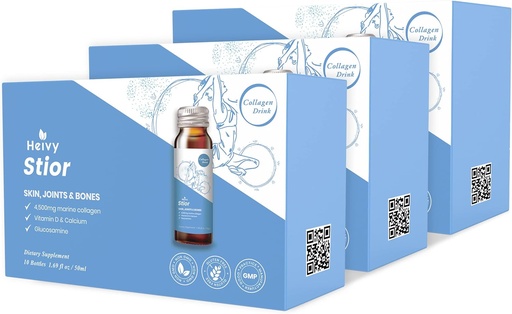 [BRSWGAYQAACRSEIU] Heivy Marine Collagen Liquid, Collagen Drink, Marine Collagen, Liquid Collagen for Women for Hair Growth, Skin Repair, Mood limitSleep, 1,69 Fl Oz (Pack of 30), Collagen Drink for Joints