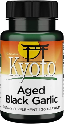 [BRSWIYAEB4ABCEDG] Swanson Aged Black Garlic 650 Milligrams 30 Capsules