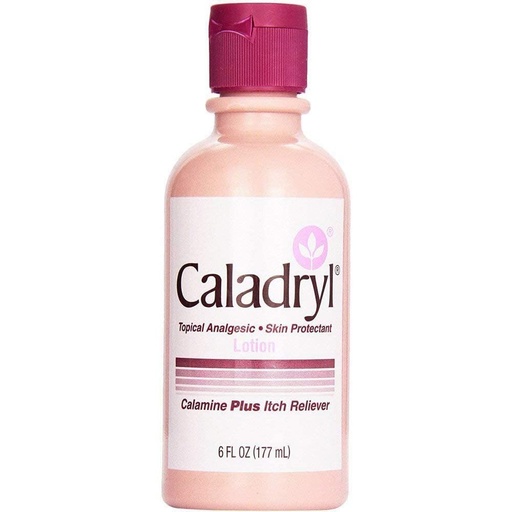 [BRSWIGIEOEMWGHL4] Calamine Lotion by Caladryl, Skin Protectant plus Itch Relief, 6 Fl Oz