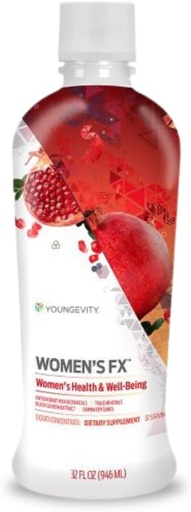 [BRSWIZAECQDR63DA] Youngevity Women's FX with Black Cohosh, 32 Oz – Natural Supplement Drink - Menopause Relief and All-Essential, Vitamins in One Bottle