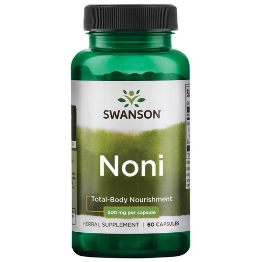 [BRSWIYYMBVYAYADK] Swanson Noni 500 Milligrams 60 Capsules