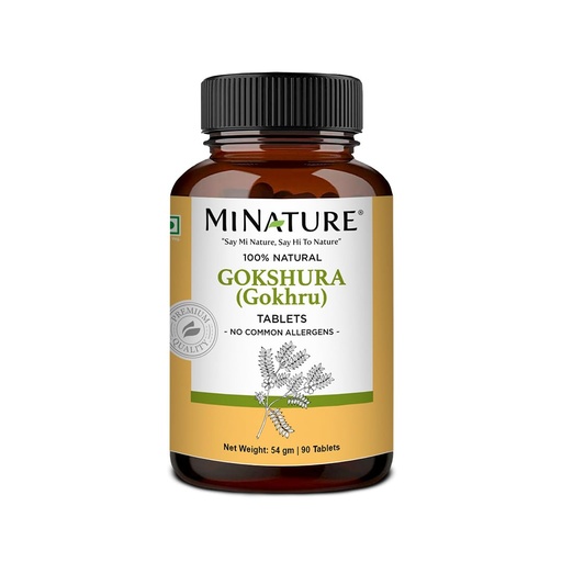 [BRSROGDROAHR6ADK] minature Gokshura (Tribulus Terrestris) Tablets - Pure Plant Based Herbal Supplement | Natural & Gluten Free | 90 Count, 45 Day Supply