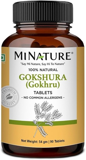 [BRSROGDROAHR6ADK] minature Gokshura (Tribulus Terrestris) Tablets - Pure Plant Based Herbal Supplement | Natural & Gluten Free | 90 Count, 45 Day Supply