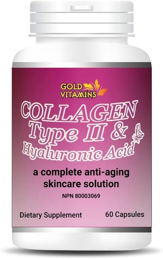 [BRSWGZATDJYWACT7] Collagen Type II & Hyaluronic Acid 60 Capsules
