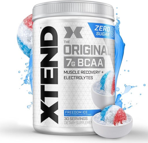 [BRSWGFD5OAHAA3Q7] Xtend Original BCAA Powder 7g BCAA y 2.5g L-Glutamina, Sugar Free Post Workout Muscle Recovery Drink with Amino Acids for Men &amp; Women, 30 Servings