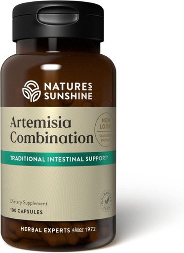 [BRSWIYTQCANGKEL2] Nature's Sunshine Artemisia Combination, 100 caps, Kosher