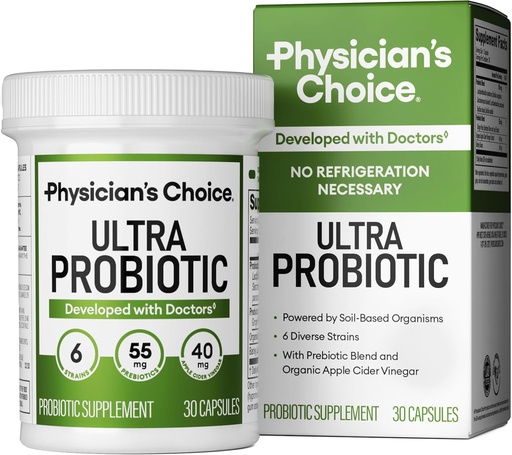 [BRSRMFA5BECQG3DU] Ultra Probiotic - 60B SBO Probiotic - 6 Strains - Soil Based - Advanced Probiotic Users - Probiotics for Women & Men - Digestive Health - Supports Occasional Constipation, Gas & Bloating