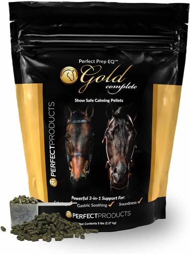 [BRSWGZT3BEFWKF34] Perfect Prep EQ™ Gold Complete Calming Pellets (5LB)